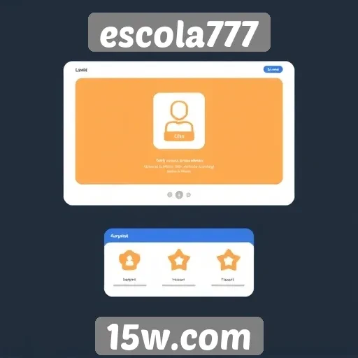 Avaliação da interface do usuário no Escola777